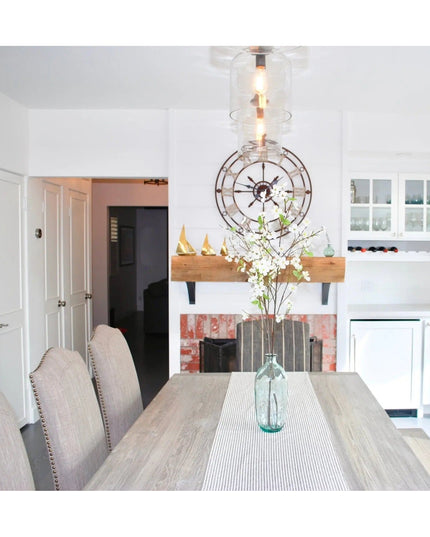 The Jeffery Style Shelf Bracket Brackets/Corbels 3" Depth x 10" Wall Mount Length Finish Black Powder Coat | Industrial Farm Co