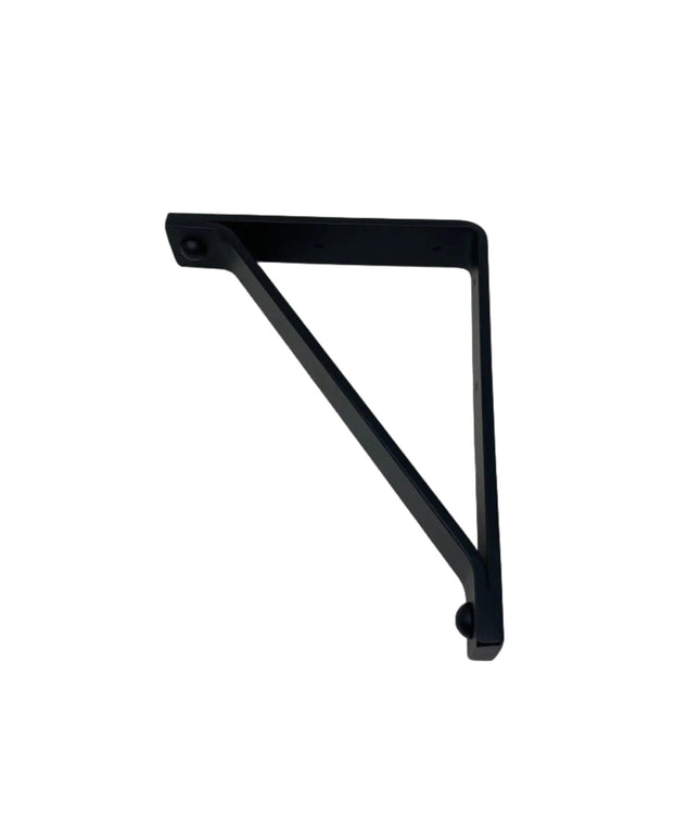The Joyce Modern Shelf Support Shelf Support 7.5" Depth x 7.5" Wall Mount Length Finish Black Powder Coat | Industrial Farm Co
