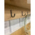 The Kenny Metal Wall Hooks Hook .5"  Wide Hook Finish Clear Coat | Industrial Farm Co