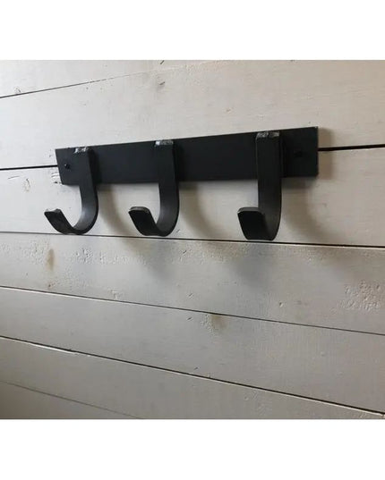 The Mary Style Handmade Coat Rack Coat Rack 10" Wall Mount Length Finish Gold Powder Coat | Industrial Farm Co