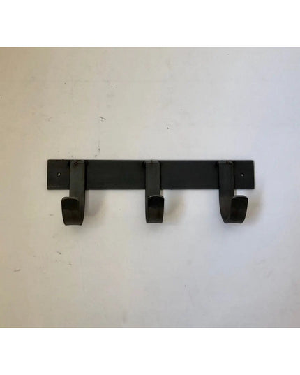 The Mary Style Handmade Coat Rack Coat Rack 10" Wall Mount Length Finish Silver Powder Coat | Industrial Farm Co