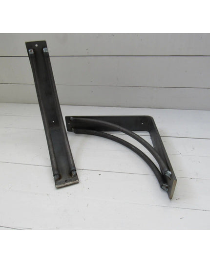 The Niagara Bracket Support Shelf Support 6" Depth x 6" Wall Mount Length Finish Gold Powder Coat | Industrial Farm Co