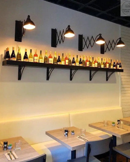 The Niagara Bracket Support Shelf Support 6" Depth x 6" Wall Mount Length Finish Silver Powder Coat | Industrial Farm Co