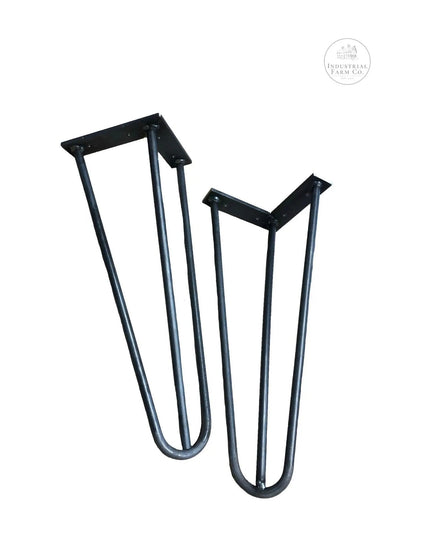 The North Street Steel Pin Legs  Clear Coat   | Industrial Farm Co