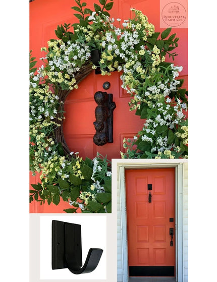 The Dublin Mudroom Hook Hook Gold Powder Coat   | Industrial Farm Co