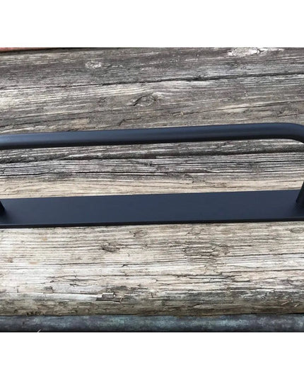 The Oswego Modern Bathroom Towel Bar Towel Bar 18" Wall Mount Length Finish Gold Powder Coat | Industrial Farm Co