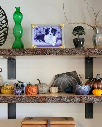 The Owasco L Shelf Support Shelf Support 4" Depth x 4" Wall Mount Length Finish Silver Powder Coat | Industrial Farm Co