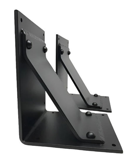 The Parish Style Bracket Support Brackets/Corbels 6" Depth x 6" Wall Mount Length Finish Gold Powder Coat | Industrial Farm Co