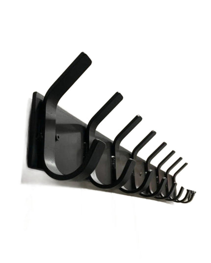 Riseform Wall Mounted Metal Coat Rack Coat Rack 10" Wall Mount Length Finish Clear Coat | Industrial Farm Co