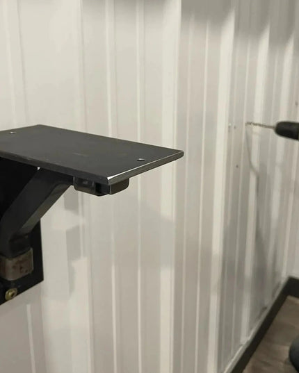 The Rosamond Shelf Supports Shelf Support 6" Depth x 6" Wall Mount Length Finish Black Powder Coat | Industrial Farm Co