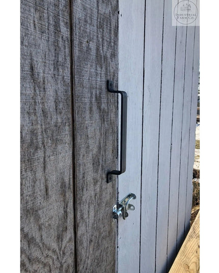 The Sagamore Hill Pull Door Handle/ Pull Gold Powder Coat   | Industrial Farm Co