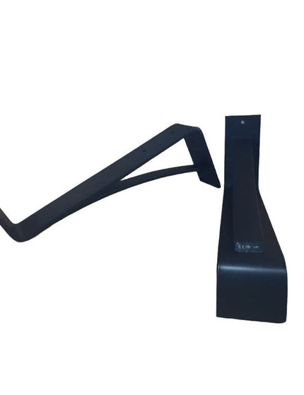 The Saratoga Shelf Support Bracket Brackets/Corbels 6" Depth x 6" Wall Mount Length Finish Raw - Uncoated Metal | Industrial Farm Co