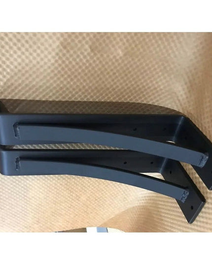 The Saratoga Shelf Support Bracket Brackets/Corbels 6" Depth x 6" Wall Mount Length Finish Gold Powder Coat | Industrial Farm Co