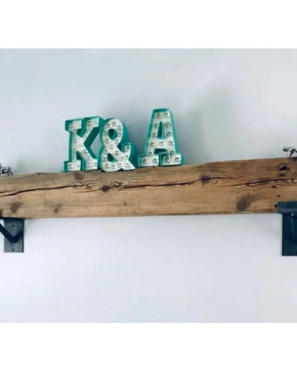 The Shaver Open Shelving Support Home & Garden 3"  Depth Finish Raw - Uncoated Metal | Industrial Farm Co