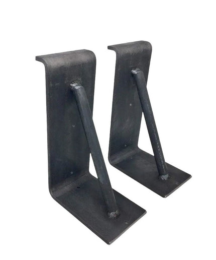 The Shaver Open Shelving Support Home & Garden 3"  Depth Finish Gold Powder Coat | Industrial Farm Co