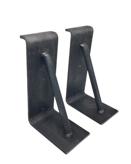 The Shaver Open Shelving Support Home & Garden 3"  Depth Finish Gold Powder Coat | Industrial Farm Co