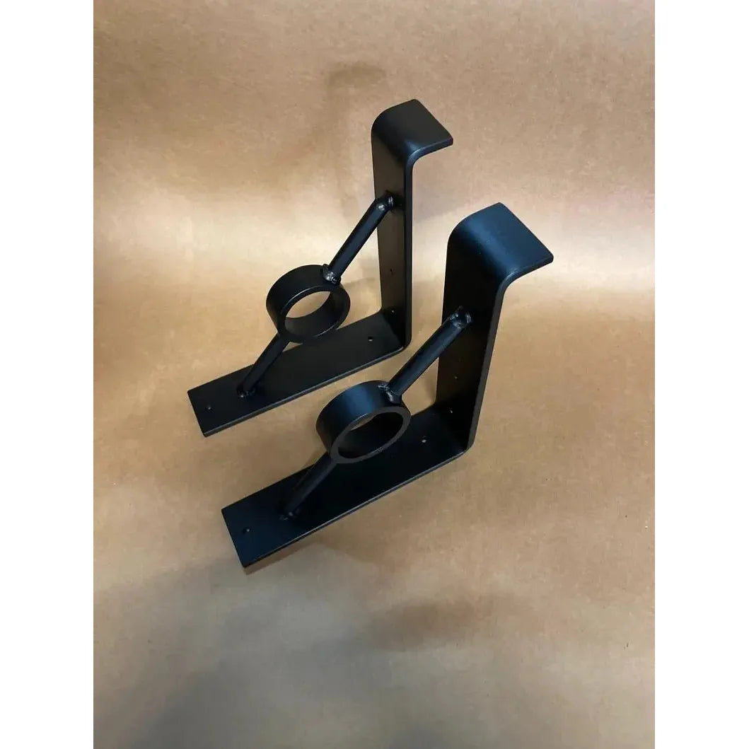 The Simon Decorative Support Bracket Brackets/Corbels 6&quot; Depth x 6&quot; Wall Mount Length Finish Raw - Uncoated Metal | Industrial Farm Co