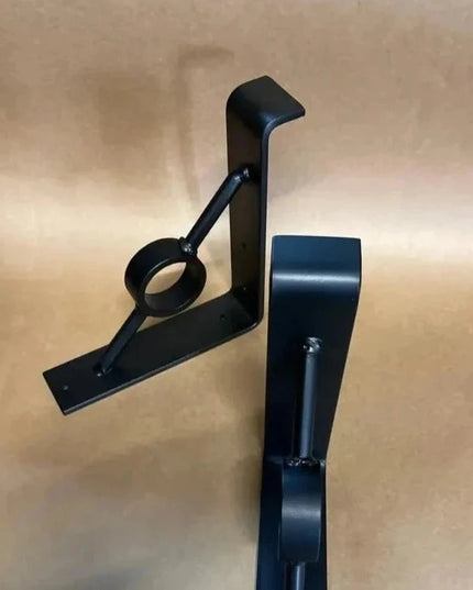 The Simon Decorative Support Bracket Brackets/Corbels 6" Depth x 6" Wall Mount Length Finish Copper Powder Coat | Industrial Farm Co