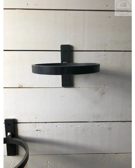 The Smoral Handmade Pot Holder Plant Holder 4" Pot Finish Gold Powder Coat | Industrial Farm Co