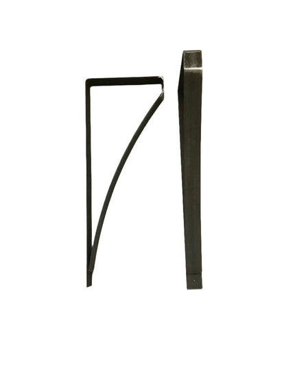 The Syracuse Countertop Supports Brackets/Corbels 8" Depth x 26" Wall Mount Length Finish Copper Powder Coat | Industrial Farm Co