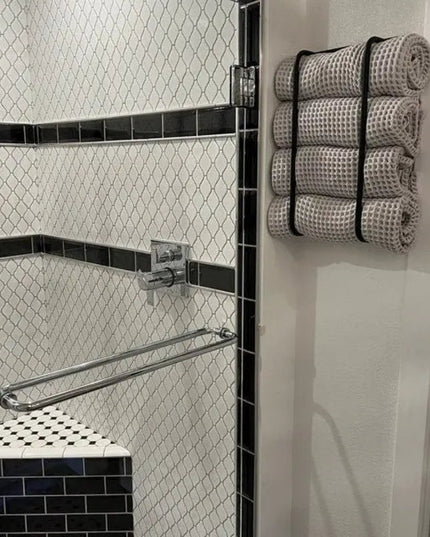 The Tyler Bathroom Towel Rack Towel Holder 18" Wall Mount Length Finish Copper Powder Coat | Industrial Farm Co