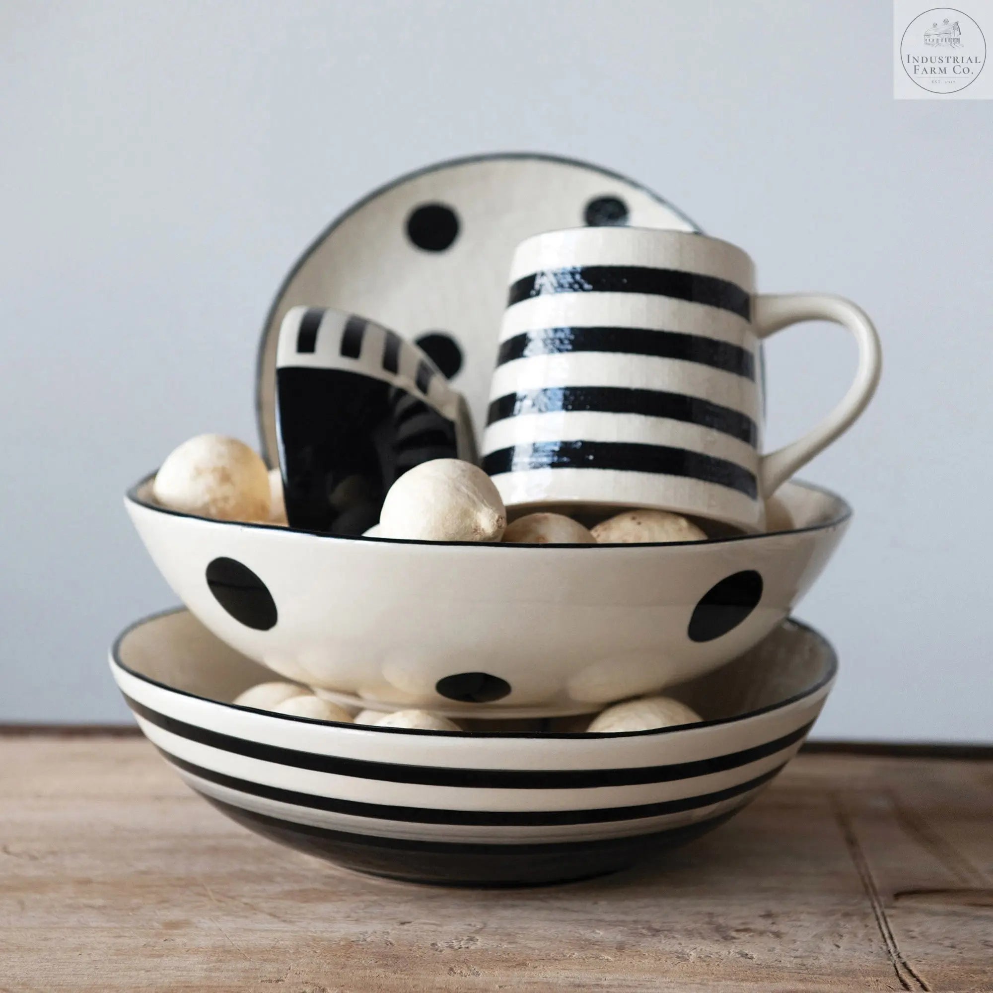 The Walker Hand Painted Bowl     | Industrial Farm Co