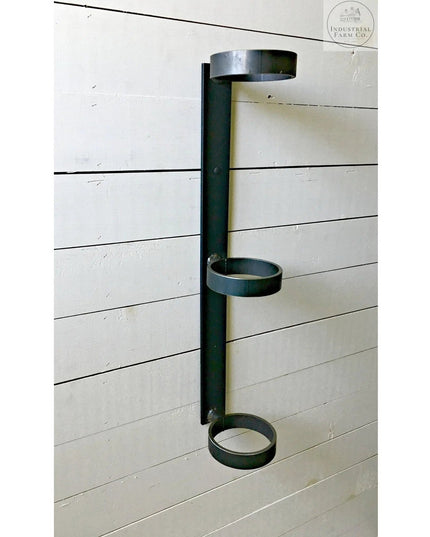 The Watertown Wall Mount Vertical Planter Plant Holder 24" Style 4" Pots | Industrial Farm Co