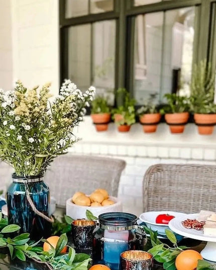 The Yonkers Horizontal Planter Plant Holder 20" Style 4" Pots | Industrial Farm Co