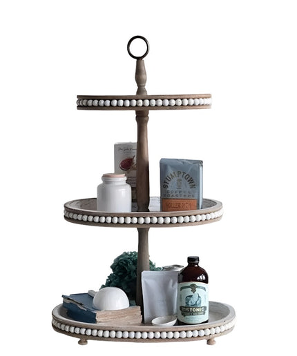 Three Tier Oval Tray  Default Title   | Industrial Farm Co