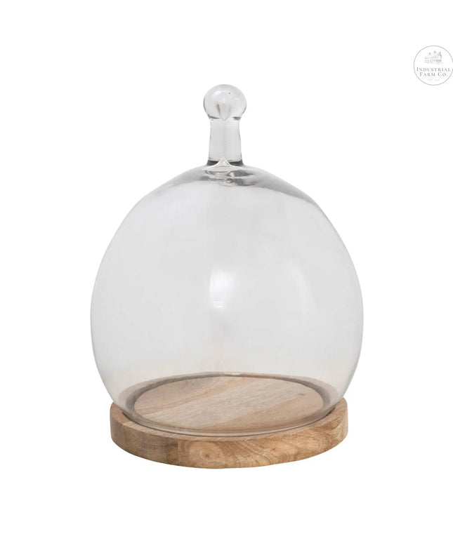 Top it Off Glass Cloche     | Industrial Farm Co
