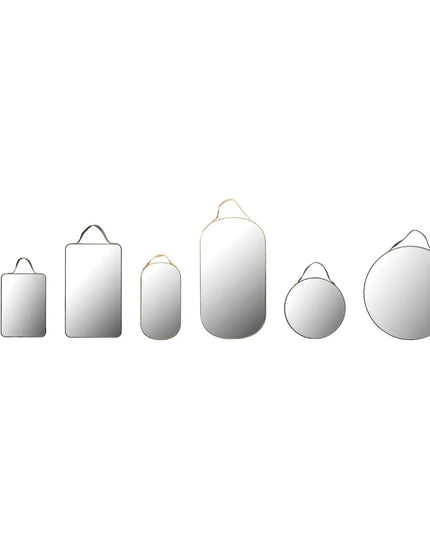 Velvet Edged Mirror Set  Default Title   | Industrial Farm Co