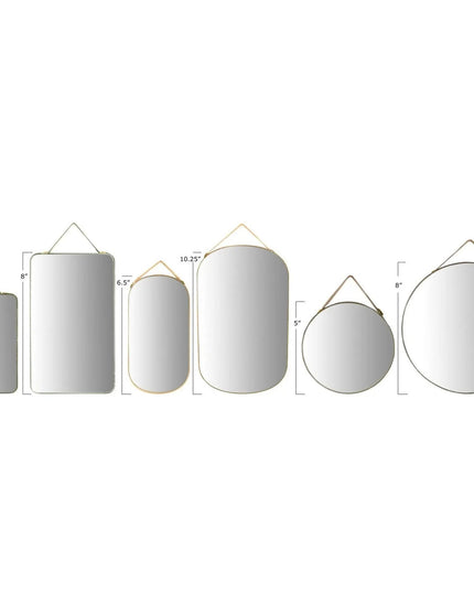 Velvet Edged Mirror Set     | Industrial Farm Co