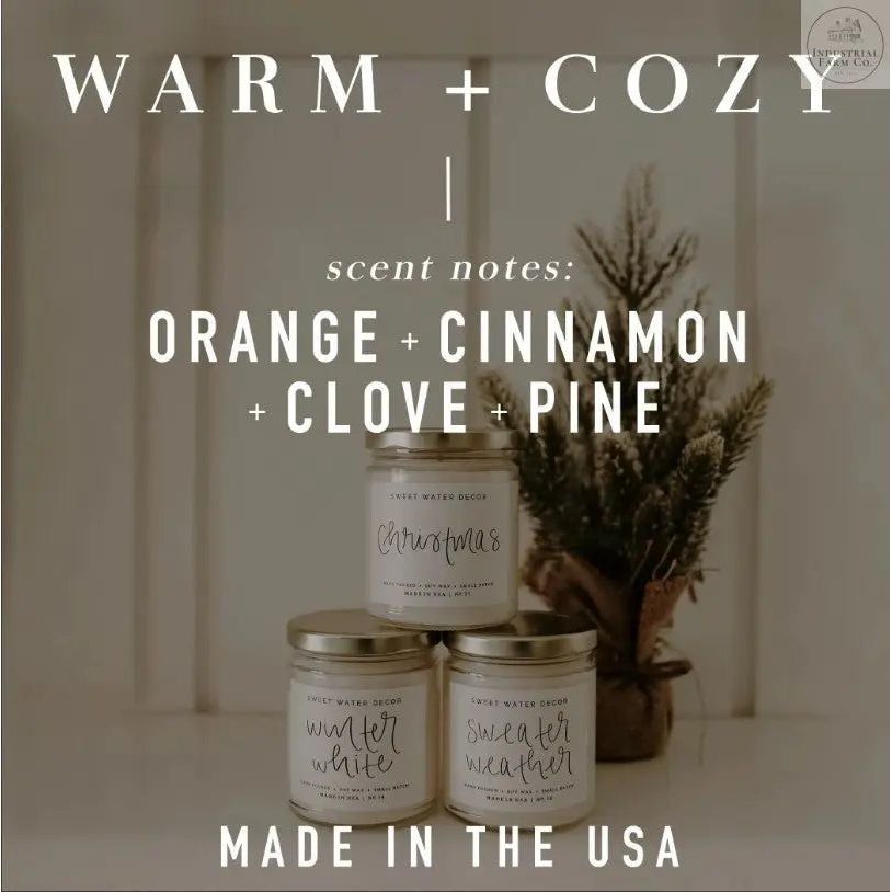 Warm and Cozy Soy Candle     | Industrial Farm Co