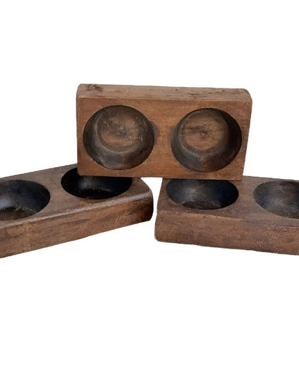 Wooden Cheese Mold  Three Hole Mold   | Industrial Farm Co