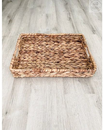 Woven Ottoman Tray     | Industrial Farm Co